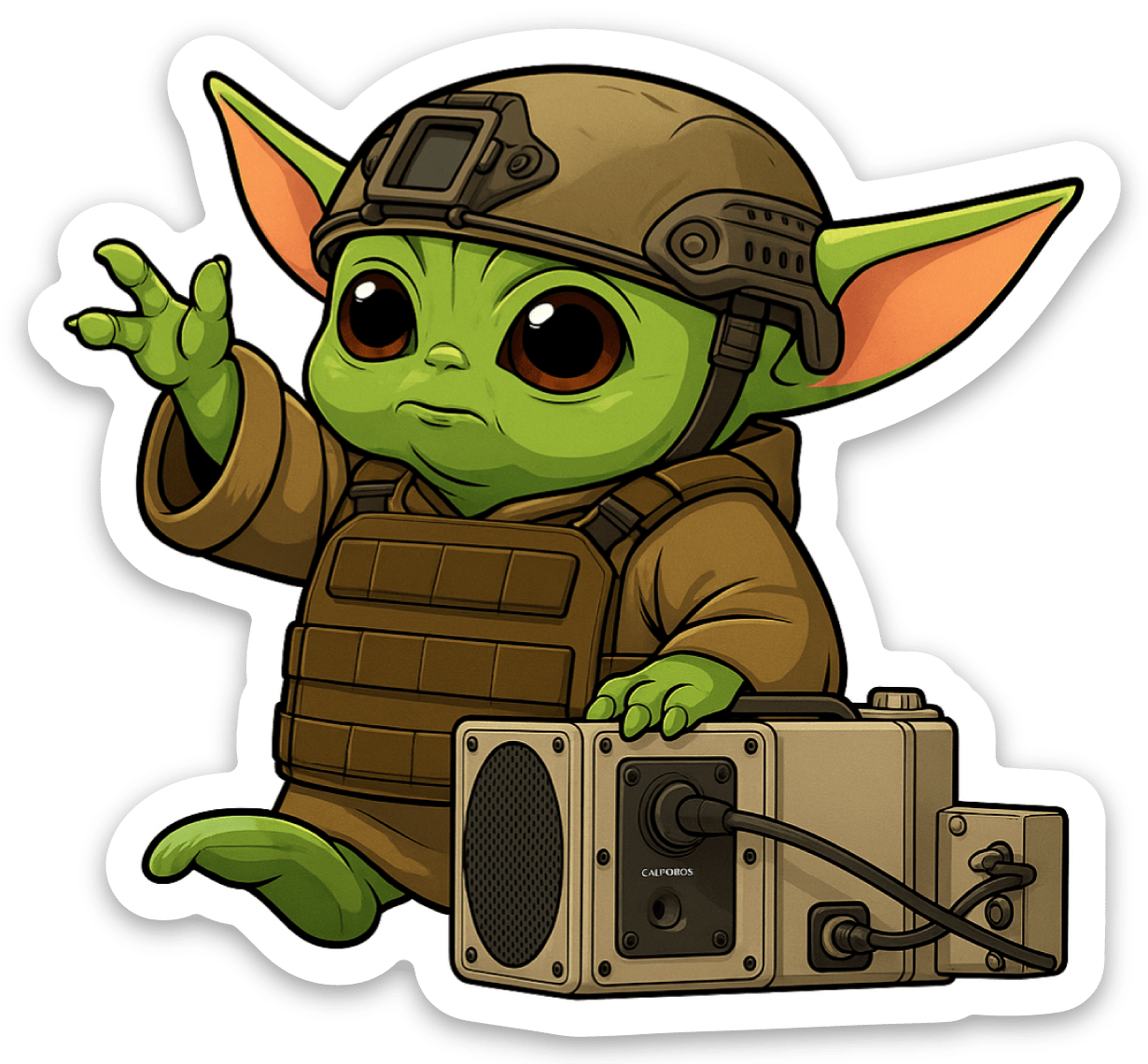 Use the Force Sticker - Phase Zero Co